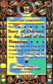 The story of Odysseus in the land of the Phæacians