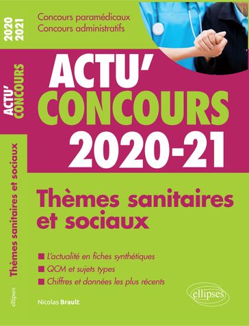 Thèmes sanitaires et sociaux 2020-2021 - Cours et QCM - Nicolas Brault