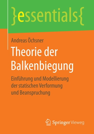 Theorie der Balkenbiegung - Andreas Öchsner