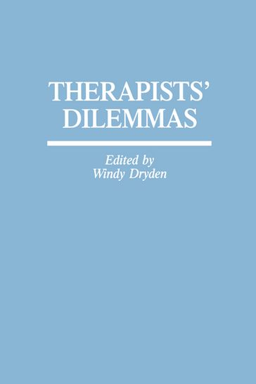 Therapists' Dilemmas