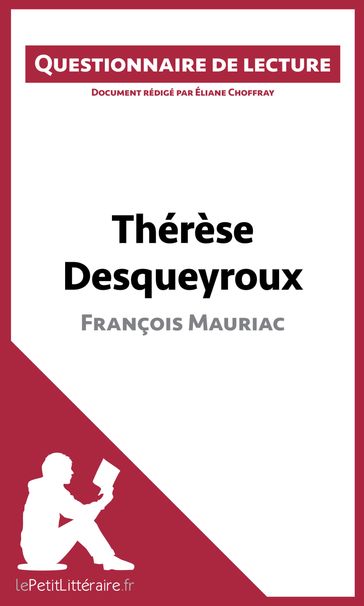 Thérèse Desqueyroux de François Mauriac - Éliane Choffray - lePetitLitteraire