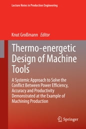 Thermo-energetic Design of Machine Tools