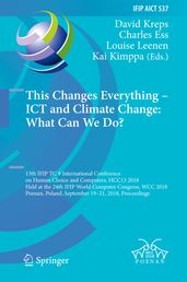 This Changes Everything  ICT and Climate Change: What Can We Do?