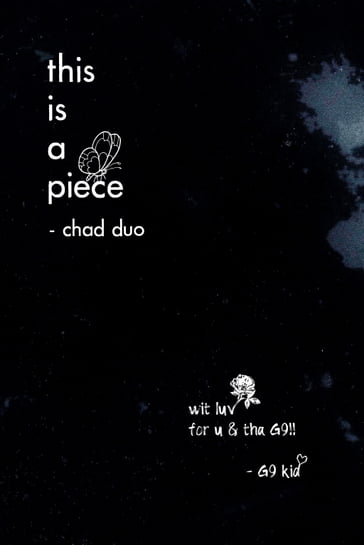 This Is A Piece - Chad Duo