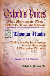 Thomas Nashe: Hidden Pen Name of the Earl of Oxford