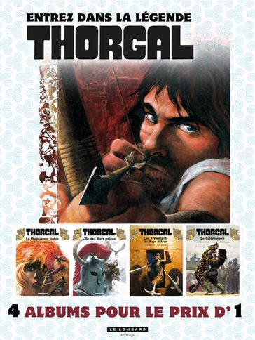 Thorgal - Intégrale - T1 à 4 - Grzegorz Rosinski - Jean Van Hamme