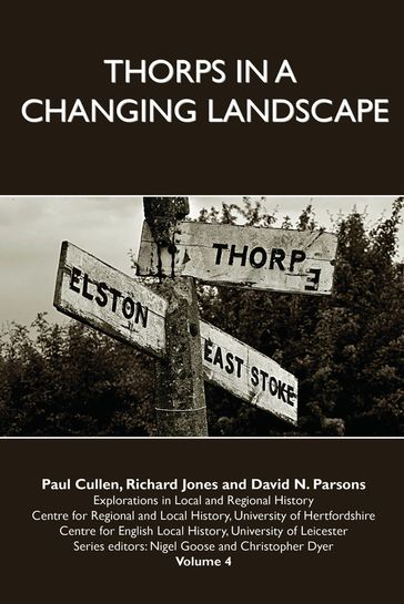 Thorps in a Changing Landscape - Paul Cullen - Richard Jones - David Parsons