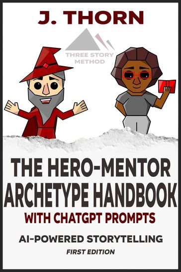 Three Story Method: The Hero-Mentor Archetype Handbook with ChatGPT Prompts - J. Thorn