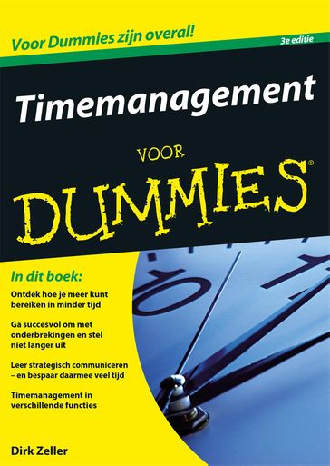Timemanagement voor Dummies - Dirk Zeller