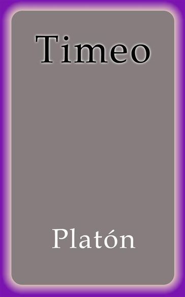 Timeo - Platón