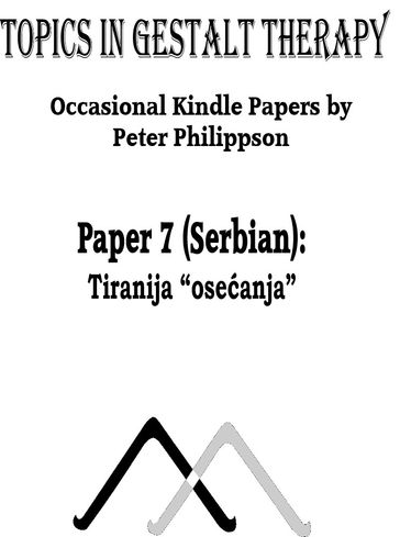 Tiranija "oseanja" - Peter Philippson - Darko Hristov translator