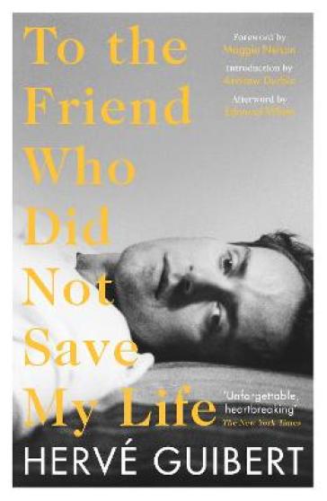 To the Friend Who Did Not Save My Life - Herve Guibert