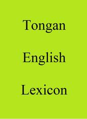 Tongan English Lexicon