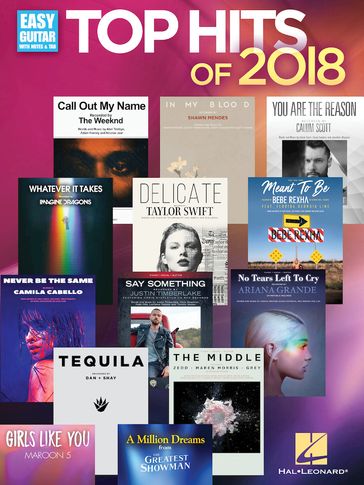 Top Hits of 2018 Songbook - Hal Leonard Corp.