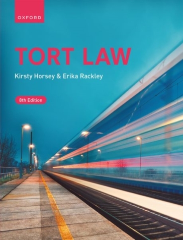 Tort Law - Kirsty Horsey - Erika Rackley