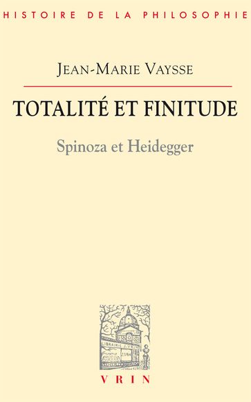 Totalité et finitude - Jean-Marie Vaysse