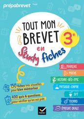 Tout mon brevet 2024 en studyfiches - 3e (toutes les matières)