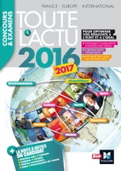 Toute l actu 2016 Sujets et chiffres de l actualité 2016 - Concours & examens