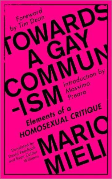 Towards a Gay Communism - Mario Mieli