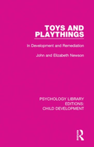 Toys and Playthings - John Newson - Elizabeth Newson