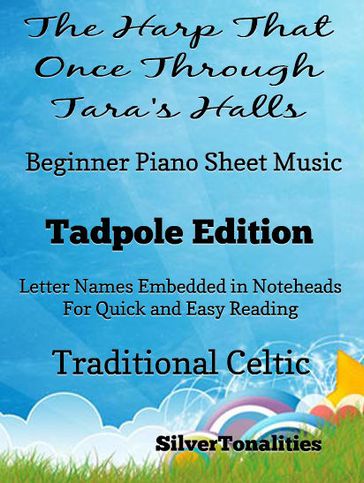 Traditional Irish Folk Song for Beginner Piano Tadpole Edition - SilverTonalities