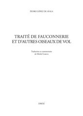 Traité de fauconnerie et d autres oiseaux de vol