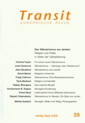 Transit 39. Europäische Revue