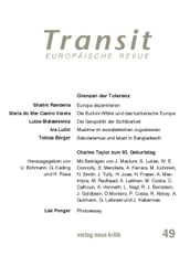 Transit 49. Europäische Revue
