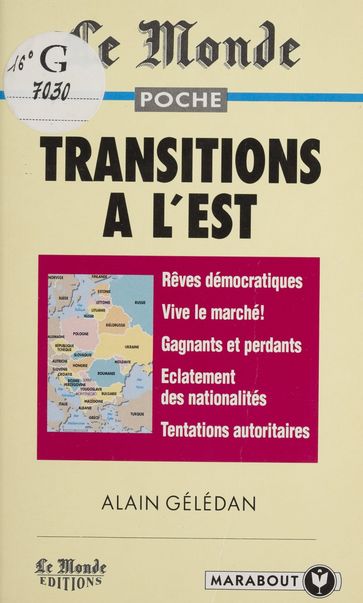 Transitions à l'Est - Alain Gélédan