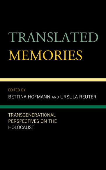 Translated Memories - Anne Ranasinghe - Bettina Hofmann - Carol Ascher - Daniel Feldman - Bruno Arich-Gerz - Doron Ben-Atar - Julia Epstein - Elizabeth Rosner - Federico Dal Bo - Christoph Houswitschka - Naomi Shmuel - Joseph Swann - Richard Aronowitz - Christoph Heyl - Yael Munk - Lilian Gergely - Sue Lieberman - Dani Kranz - Peter Wortsman - Ursula Reuter - Monash University Rebecca Margolis - Lori Hope Lefkovitz - Maria Roca Lizarazu - Distinguished Professor of Literature  Trinity University Victoria Aarons - Aaron Aronov Chair of Jud Steven Leonard Jacobs