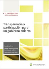 Transparencia y participación para un gobierno abierto