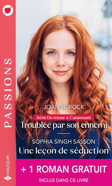 Troublée par son ennemi - Une leçon de séduction + 1 roman gratuit - Joanne Rock - Sophia Singh Sasson - Brenda Jackson