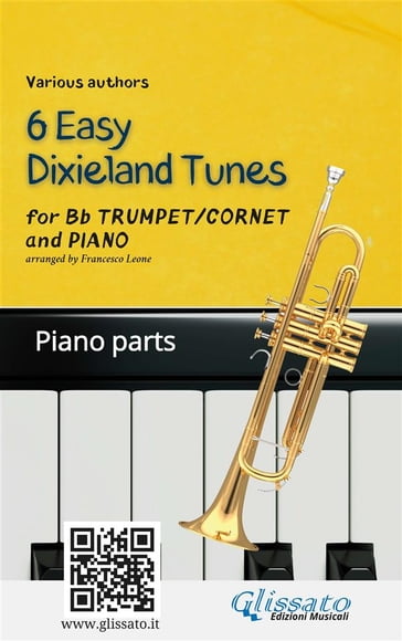 Trumpet & Piano "6 Easy Dixieland Tunes" piano parts - American Traditional - Mark W. Sheafe - Thornton W. Allen - Francesco Leone