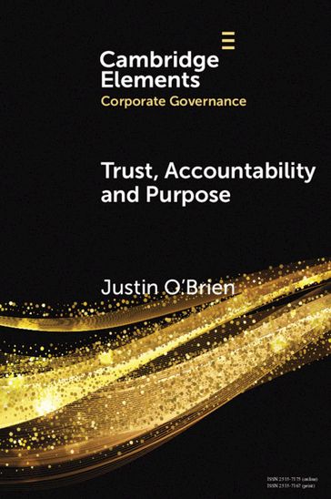 Trust, Accountability and Purpose - Justin O