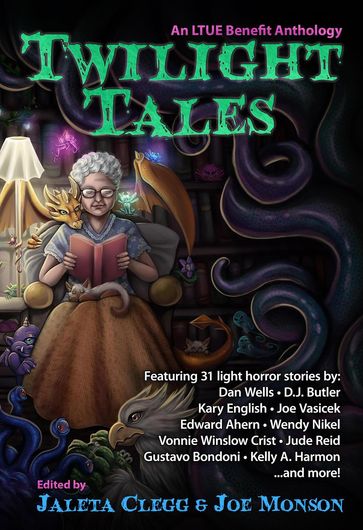 Twilight Tales - Bill Housley - Bob Rehak - D.J. Butler - Dan Wells - David J. West - Donna J.W. Munro - Edward Ahern - Emily Martha Sorensen - Gustavo Bondoni - J.D. Robinson - Jeanna Mason Stay - Jenean McBrearty - Joe Monson - Joe Vasicek - Jude Reid - Kary English - Kelly A. Harmon - Kirk Eckstine - Liam Hogan - Michelle Ann King - Mike Munsil - Nate Givens - Rachel Lewis - Ralph Benton - Randy Lindsay - S.B. Houghton - Scott R. Parkin - Stephen McQuiggan - Steve DuBois - Victoria Lisowski - Vonnie Winslow Crist - Wendy Nikel