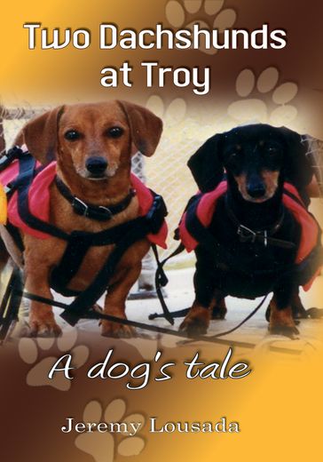 Two Dachshunds at Troy - Jeremy Lousada