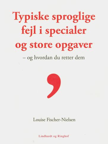 Typiske sproglige fejl - Louise Fischer Nielsen