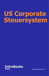 US Corporate Steuersystem