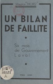 Un bilan de faillite