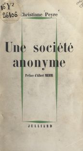 Une société anonyme