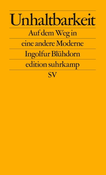 Unhaltbarkeit - Ingolfur Bluhdorn