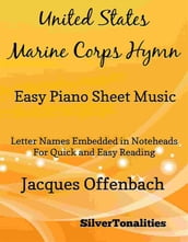 United States Marine Corps Hymn Easy Piano Sheet Music