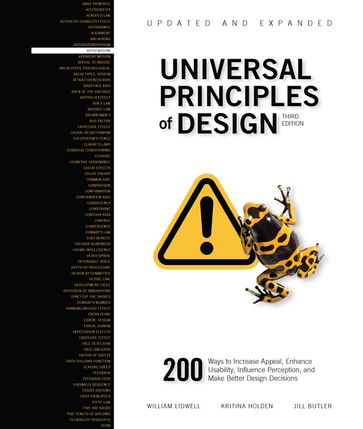 Universal Principles of Design, Updated and Expanded Third Edition - William Lidwell - Kritina Holden - Jill Butler