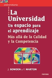 La Universidad. Un espacio para el aprendizaje