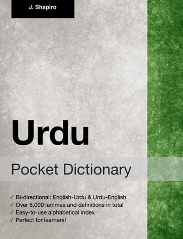 Urdu Pocket Dictionary - John Shapiro