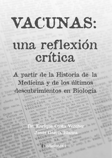VACUNAS - Enrique Costa Vercher - Jesús García Blanca