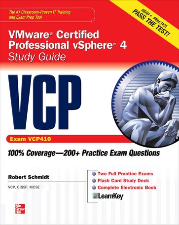 VCP VMware Certified Professional vSphere 4 Study Guide (Exam VCP410) - Robert Schmidt