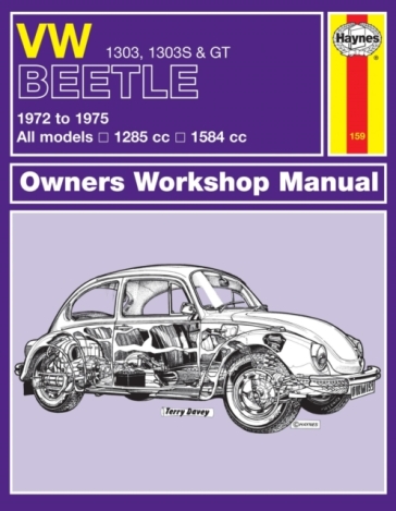 VW Beetle 1303, 1303S & GT (72 - 75) Haynes Repair Manual - Haynes Publishing