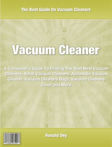 Vacuum Cleaner - Ronald Dey