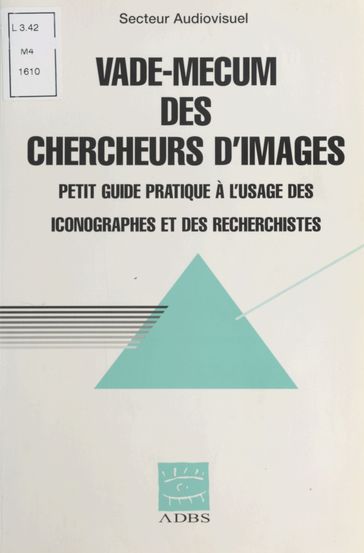 Vade-mecum des chercheurs d'images - Association des professionnels de l